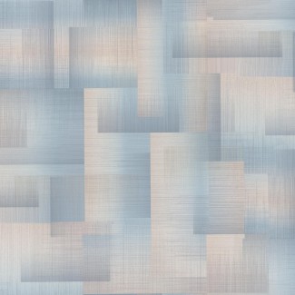 Голубые квадраты на бежевом фоне Euro Decor Matrix арт. 6023-03 Голубые квадраты