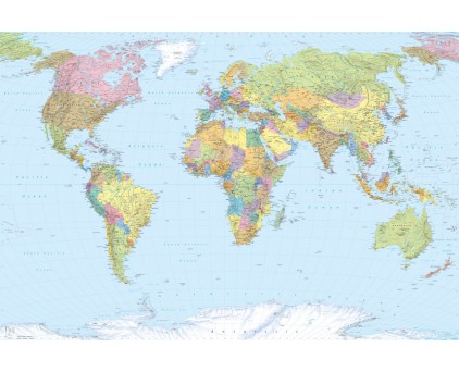 XXL4-038 Фотообои Komar "WORLD MAP"