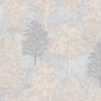 Обои деревья на сером фоне Euro Decor виниловые Altai арт.9108-11 Обои деревья на с